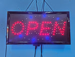 Open-Close letrero led