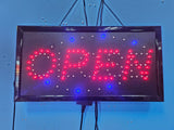 Open-Close letrero led