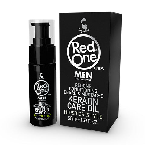 Red One beard oil keratin
