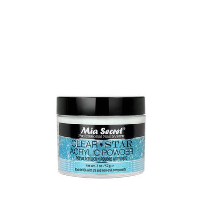 Mia Secret clear star acrilic powder 2oz