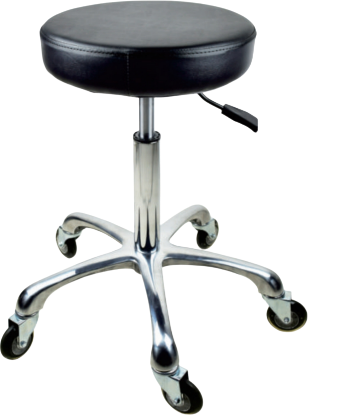 ST-003B-DFX Deluex Salon Stool with Hair-Proof Wheels – Kashi Supply
