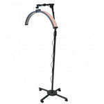 F-700D BLACK SPARKLES BEAUTY HALF-MOONLAMP