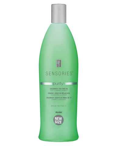 RUSK Sensories purify shampoo 35oz